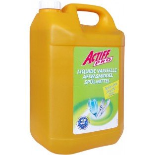 Liquide vaisselle Actiff pro citron 5L - Clean Equipements